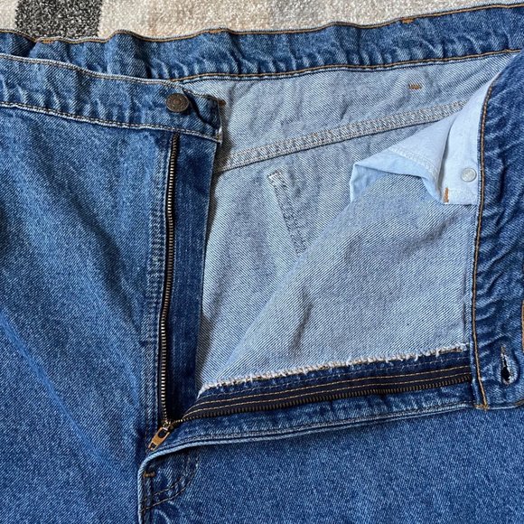 Vintage Levi’s Gold Tab 540 Discontinued Leather Patch Straight Leg Jeans - Picture 5 of 6